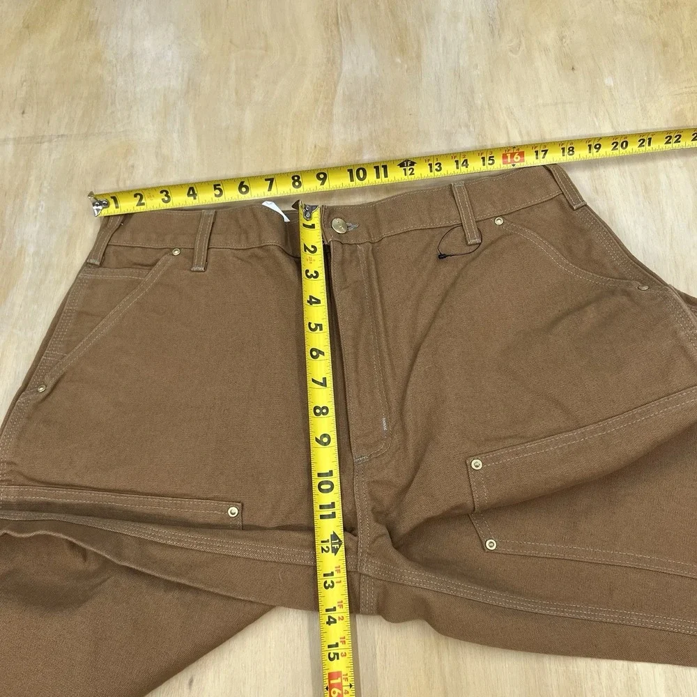 Carhartt (Actual Size 36x30) Baggy Fit Vintage Y2K USA Pants Double Front Canvas